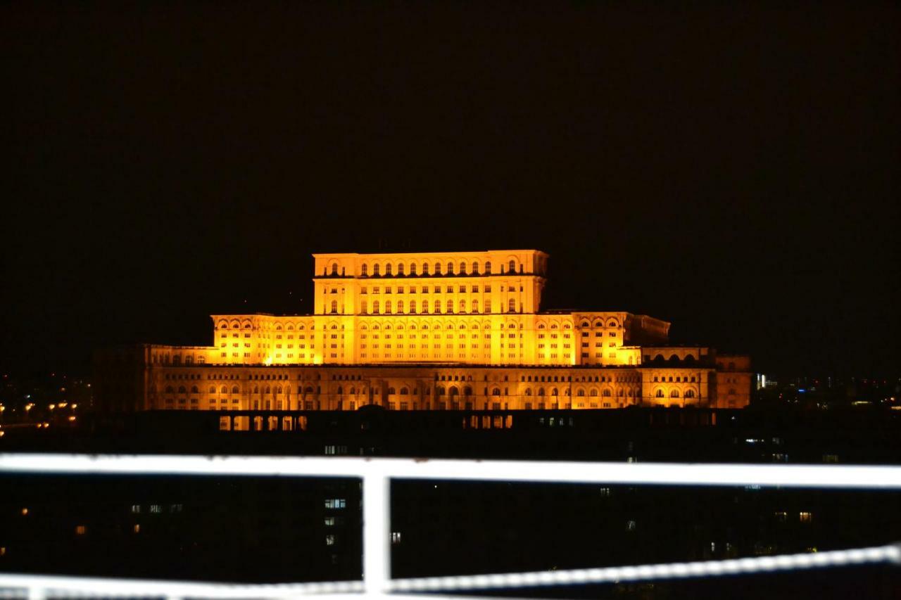 Panorama The Parliament Palace ブカレスト エクステリア 写真